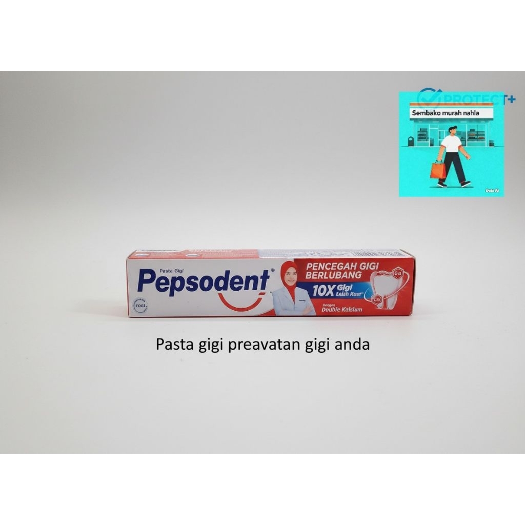 Pasta gigi Pepsodent ukuran sedang 72g