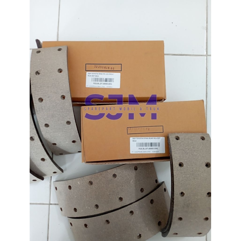KAMPAS REM DEPAN BELAKANG RINO