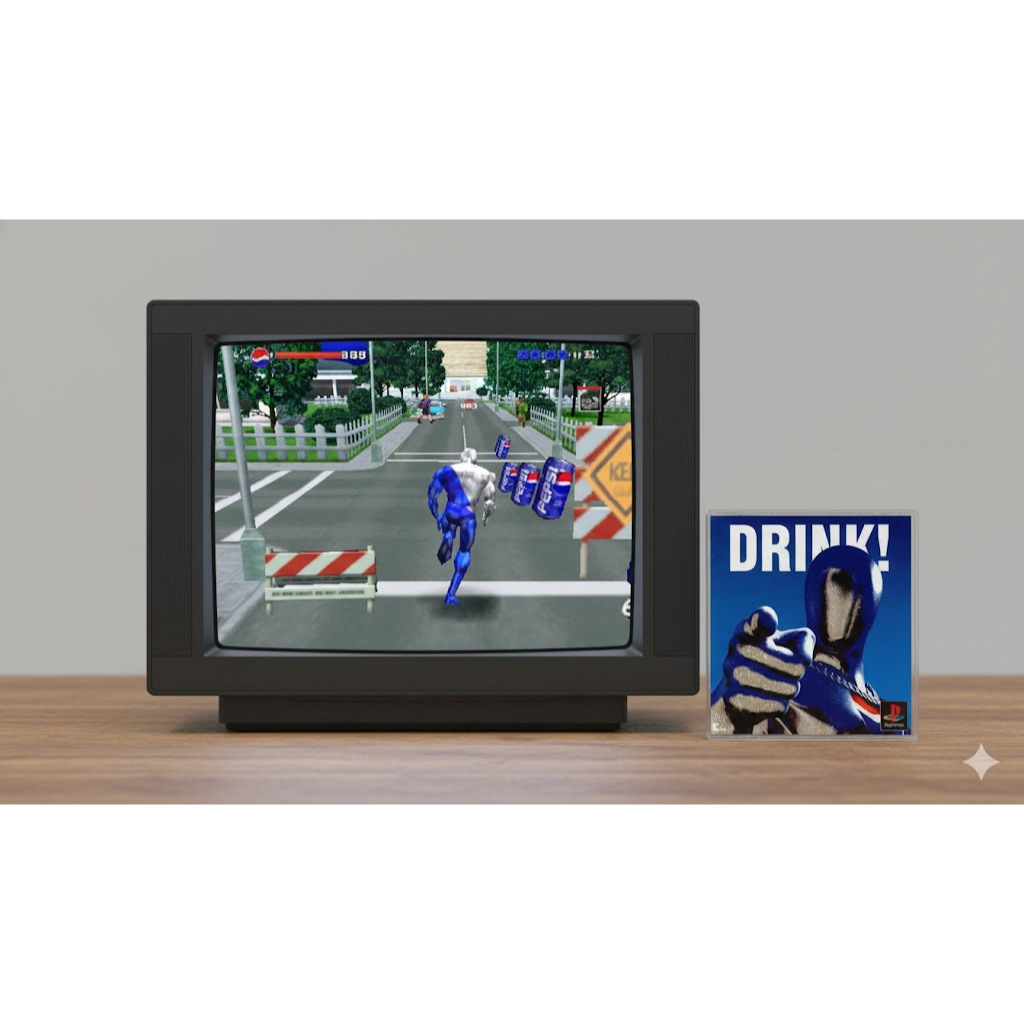 [ Game PS1 Psone Playstation ] Pepsiman