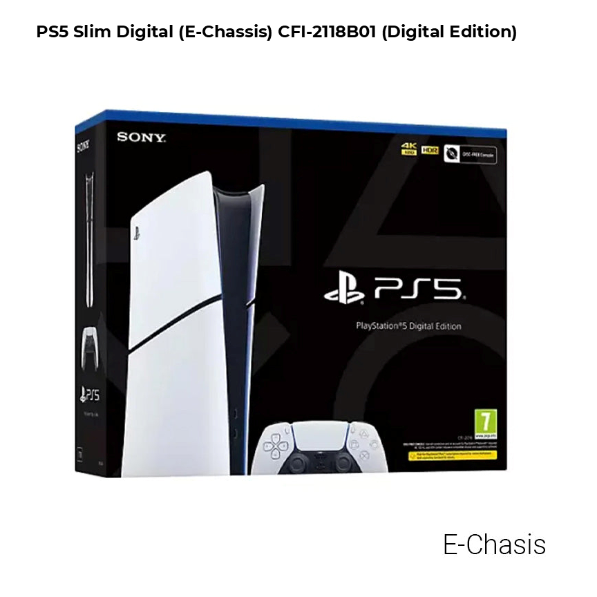 PLAYSTATION 5 SLIM 825GB DIGITAL VERSION (D-CHASSIS) - 2118B01