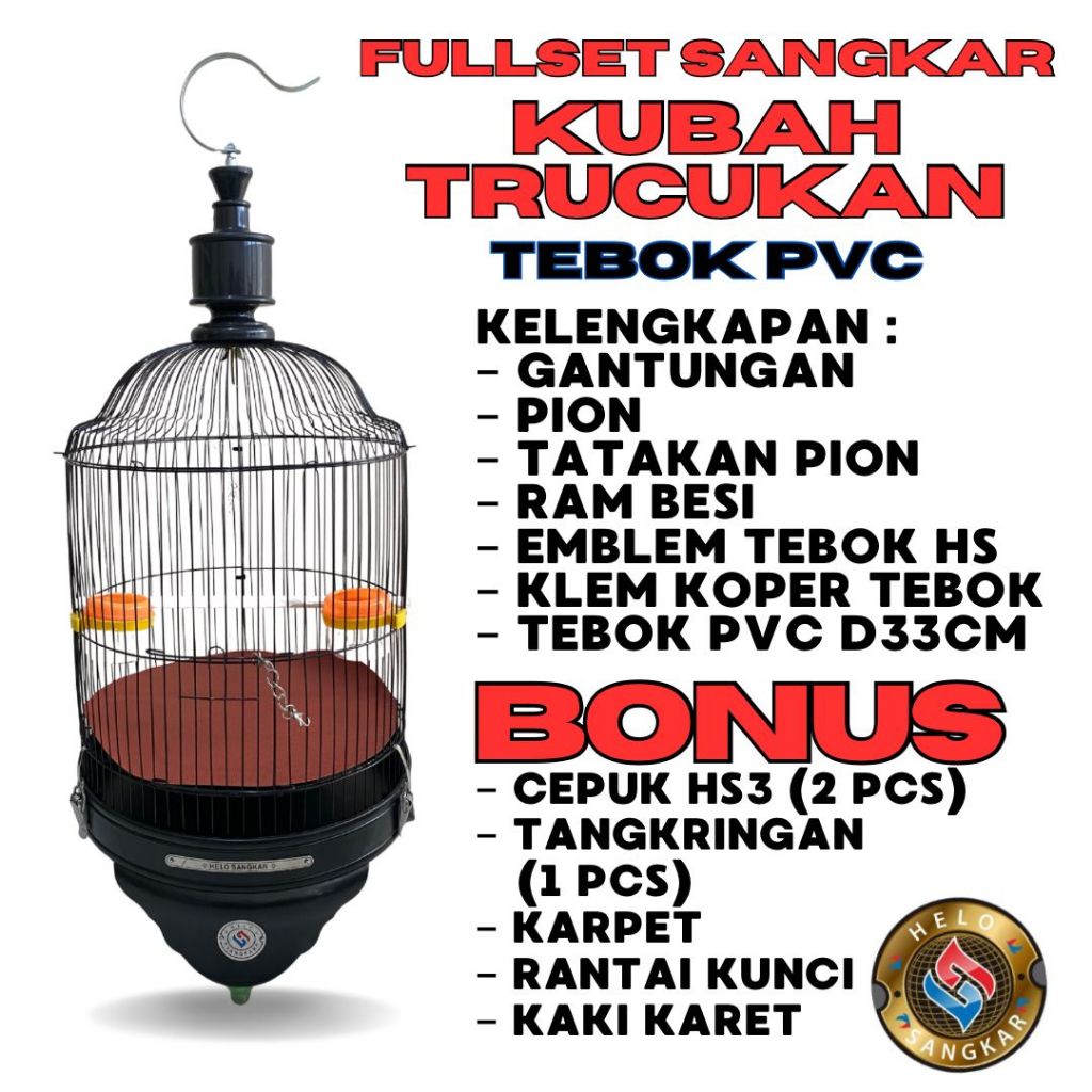 FULL SET SANGKAR LOVEBIRD KUBAH TRUCUKAN /KAPSUL BESI IMPORT KANDANG LOVEBIRD SANGKAR BURUNG LOVE BI