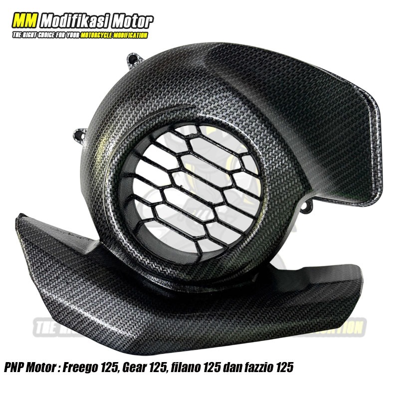 Cover Kipas Mio M3 Cover Kipas Mio GT 125 Carbon WTP Original MM