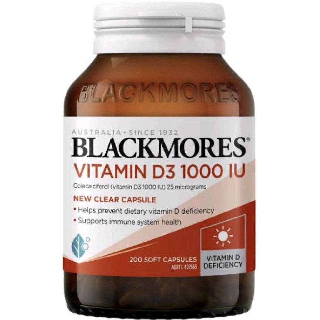 Blackmores Vitamin D3 200 Capsules