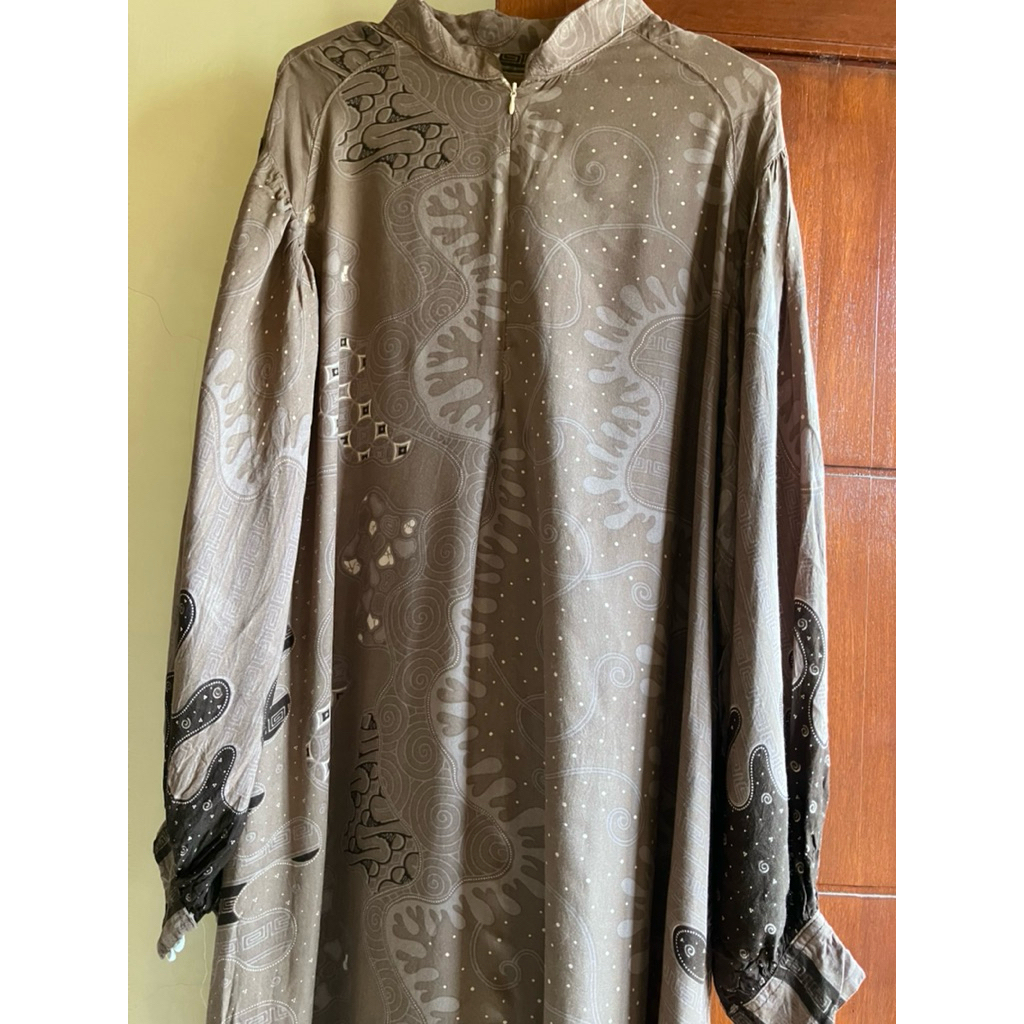 gamis batik rayon viscose murah PL