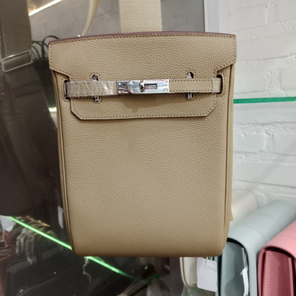 K18 Togo Backpack Unisex Ransel No Brand Luxury Leather Bag Tas Slempang Casual Wanita Kulit Asli No