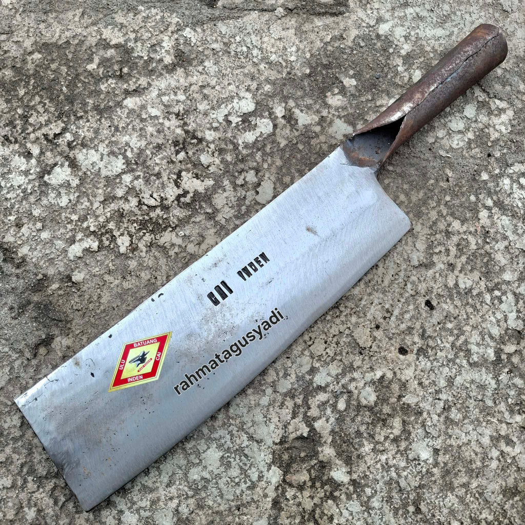 Pisau Dapur Premium Baja Per Tajam Potong Tulang & Daging Sapi dan Ikan Berkualitas