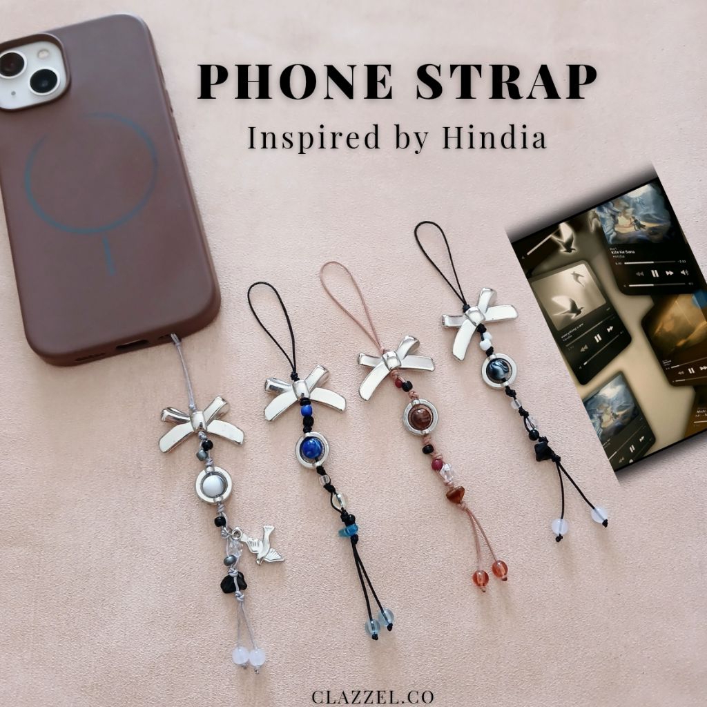 Strap Phone Hindia Album • Strap Phone Inspired Album Hindia • Gantungan handphone • Hindia Keychain