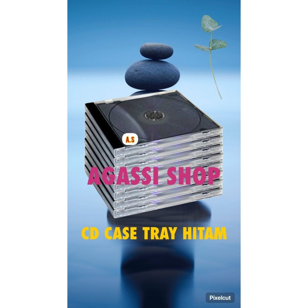 Cd Case Tray Hitam - Jewel Case Tray Hitam - Casing Cd Tray Hitam