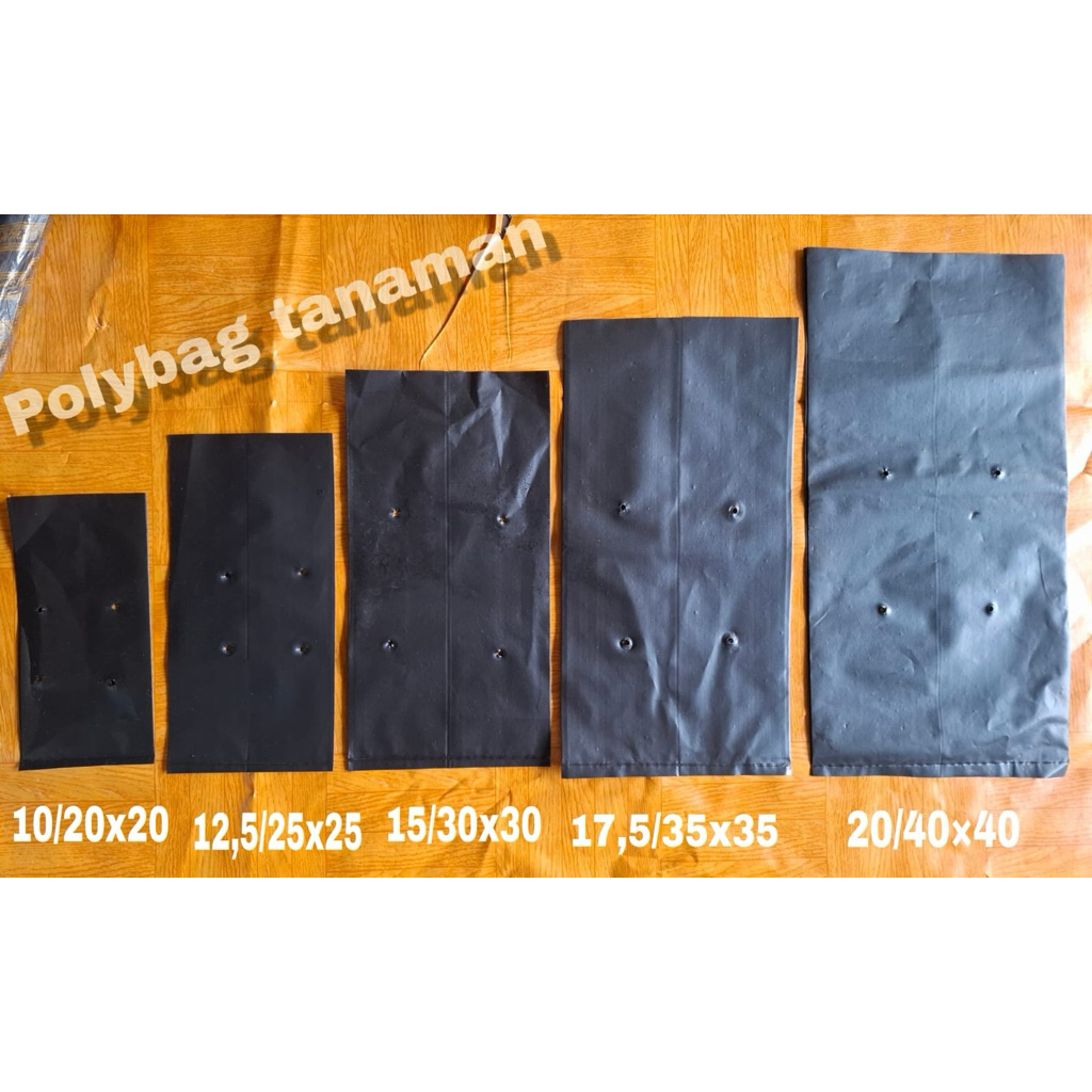 polibag berat 500gr//polibeg10/20x20/polibag12,5/25x25/polibeg15/30x30/polibeg20/40
