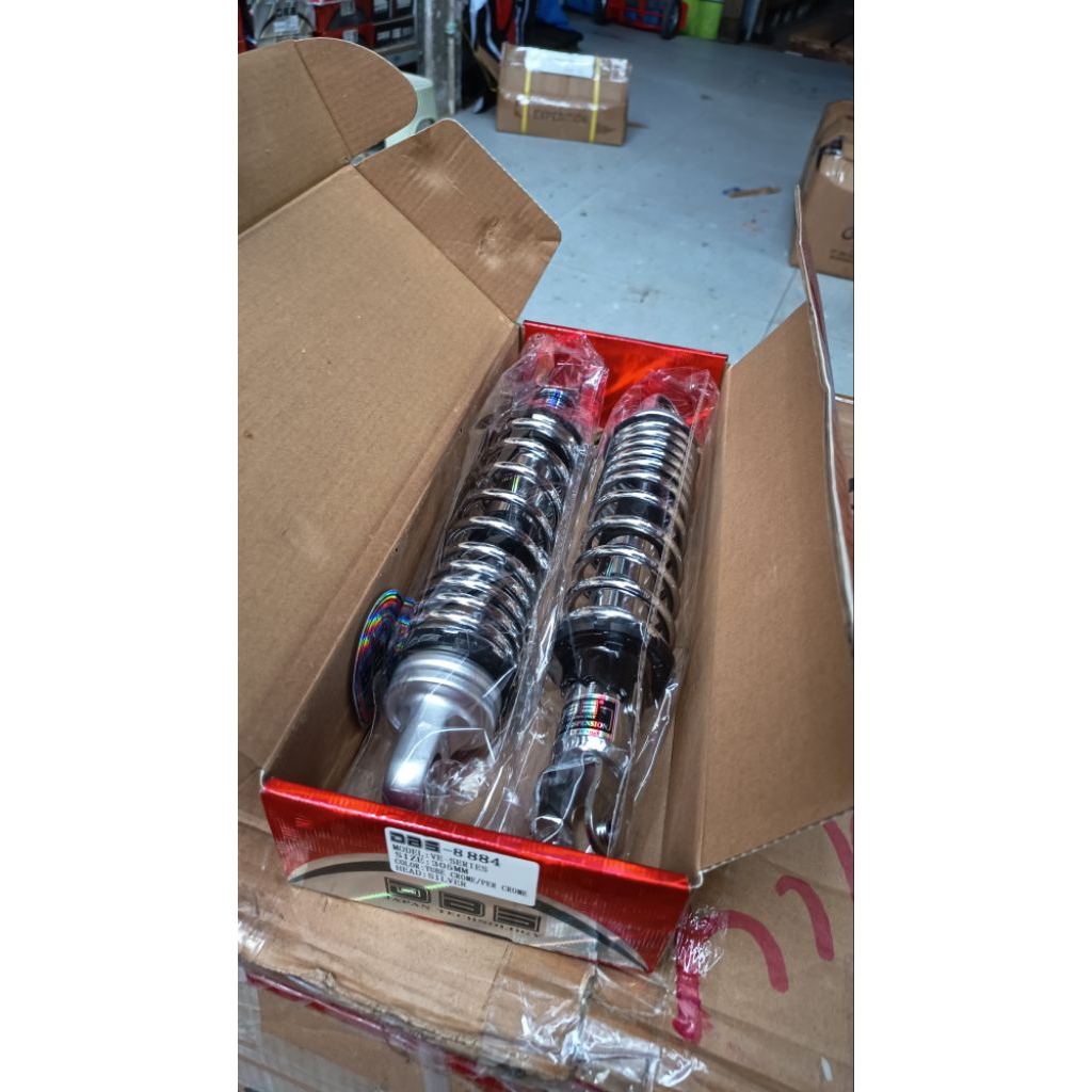 DBS Shock dbs nmax old 345mm 8884 ve series/Shock belakang nmax DBS 8884 ve series/Shok nmax old dbs