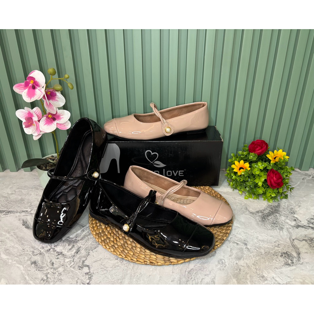 Flatshoes Green Love