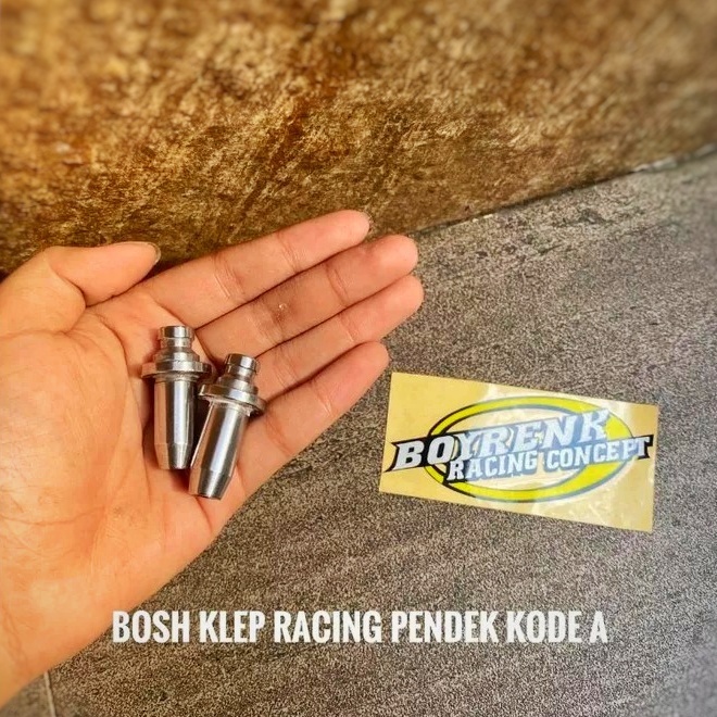 BOS KLEP BOSKLEP BOSHKLEP BOSH KLEP BESI RACING TIGER BATANG 5,5 MM 5.5MM PANJANG DAN PENDEK - BOYRE