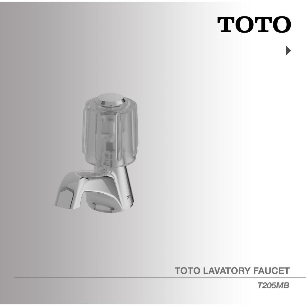 TOTO Lavatory Faucet T205MB | Keran Wastafel - Kran Wastafel