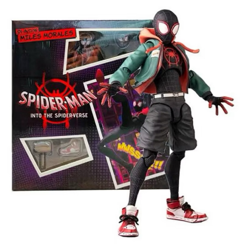 spiderman miles morales action figure
