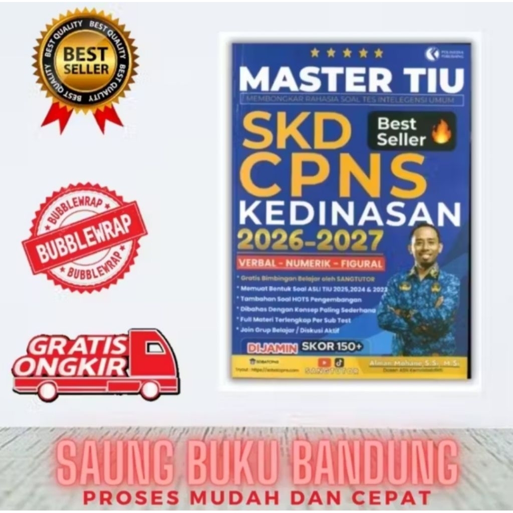 Buku SKD CPNS & KEDINASAN 2026/2027