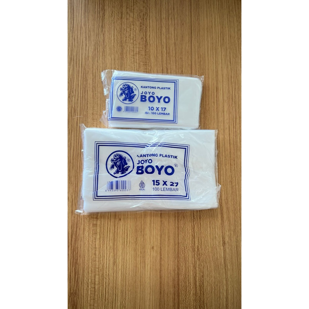 Plastik HD ATP boyo 1 ikat (5pack) 100 lbr 15x27, 10x17