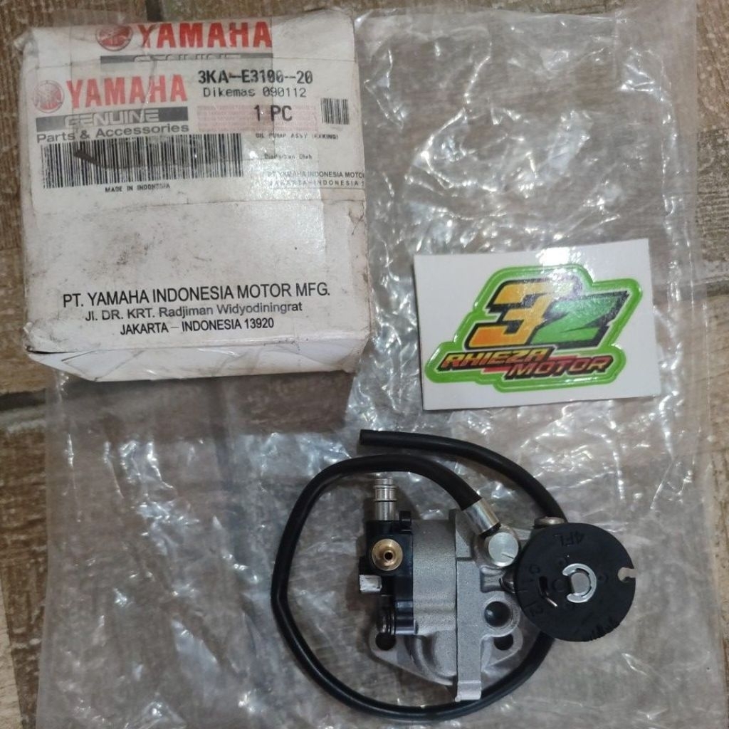 Oil pump assy pompa oli set RXK RX King RXKing New Old Master 1997/2008 original baru YGP / 3KA-E310