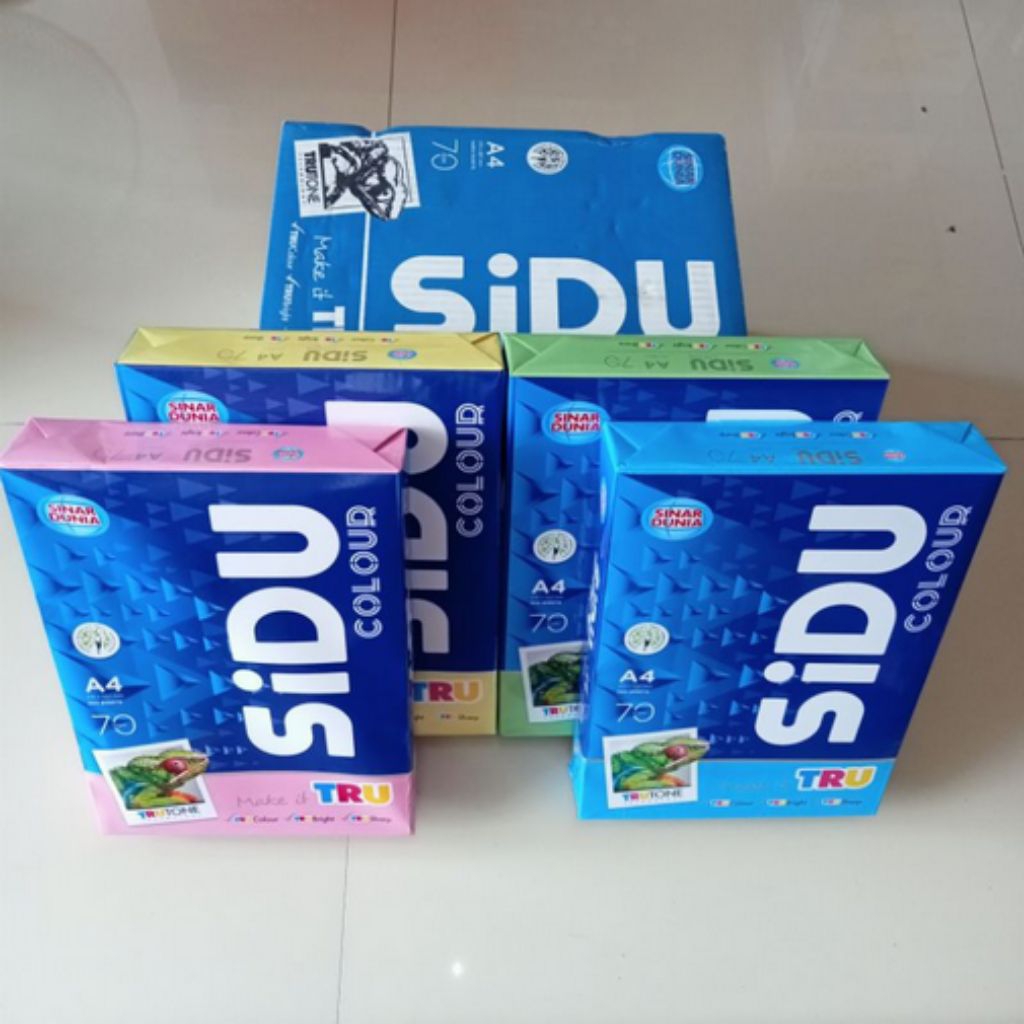 hvs warna A4 sidu 70gsm