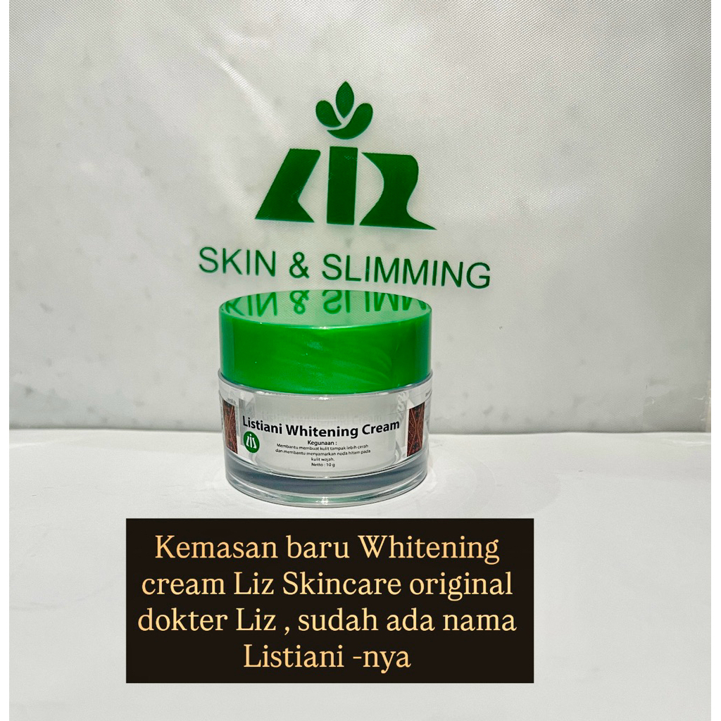Liz skincare Whitening cream dr.listiani (BPOM&HALAL)