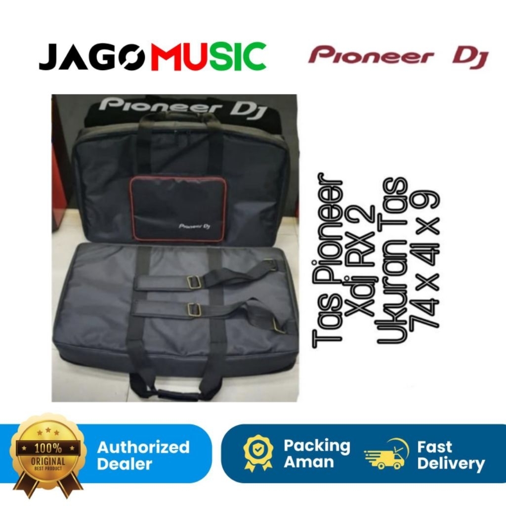 Tas Pioneer Dj XDJ-RX2 Tas Ransel Dj XDJ RX2 Tebal Bagus