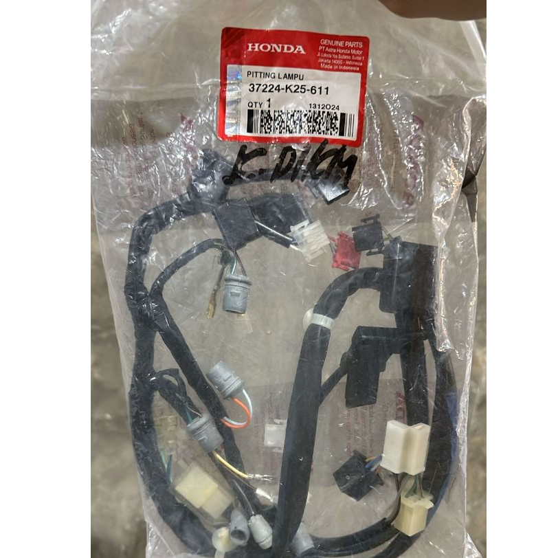 37224K25611 Soket Kabel Speedometer Honda BeAT Sporty eSP K25G ISS 37224-K25-611