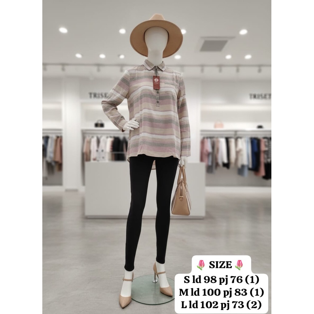 ATASAN KEMEJA BLOUSE ORIGINAL TRISET