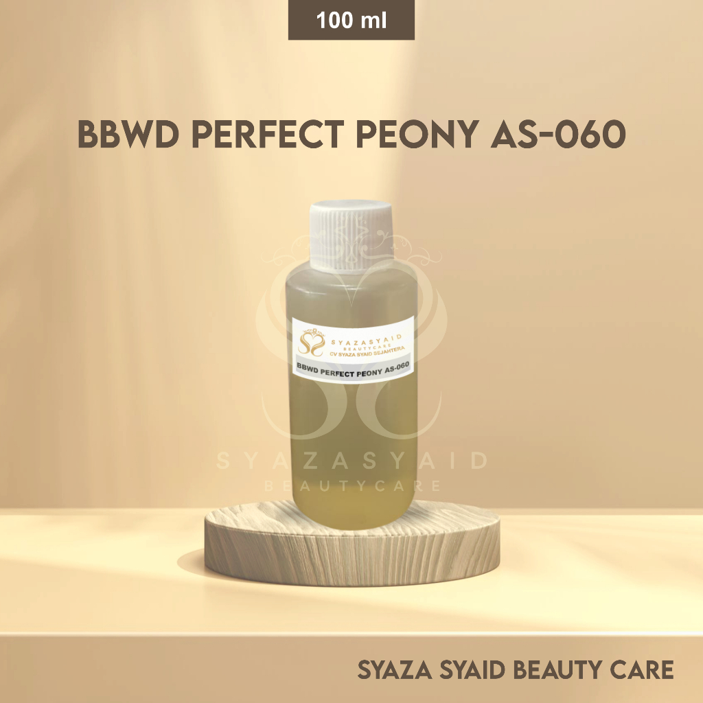 Parfum Syaza Syaid Beauty Care Bbwd Perfect Peony AS-060 [100ml]