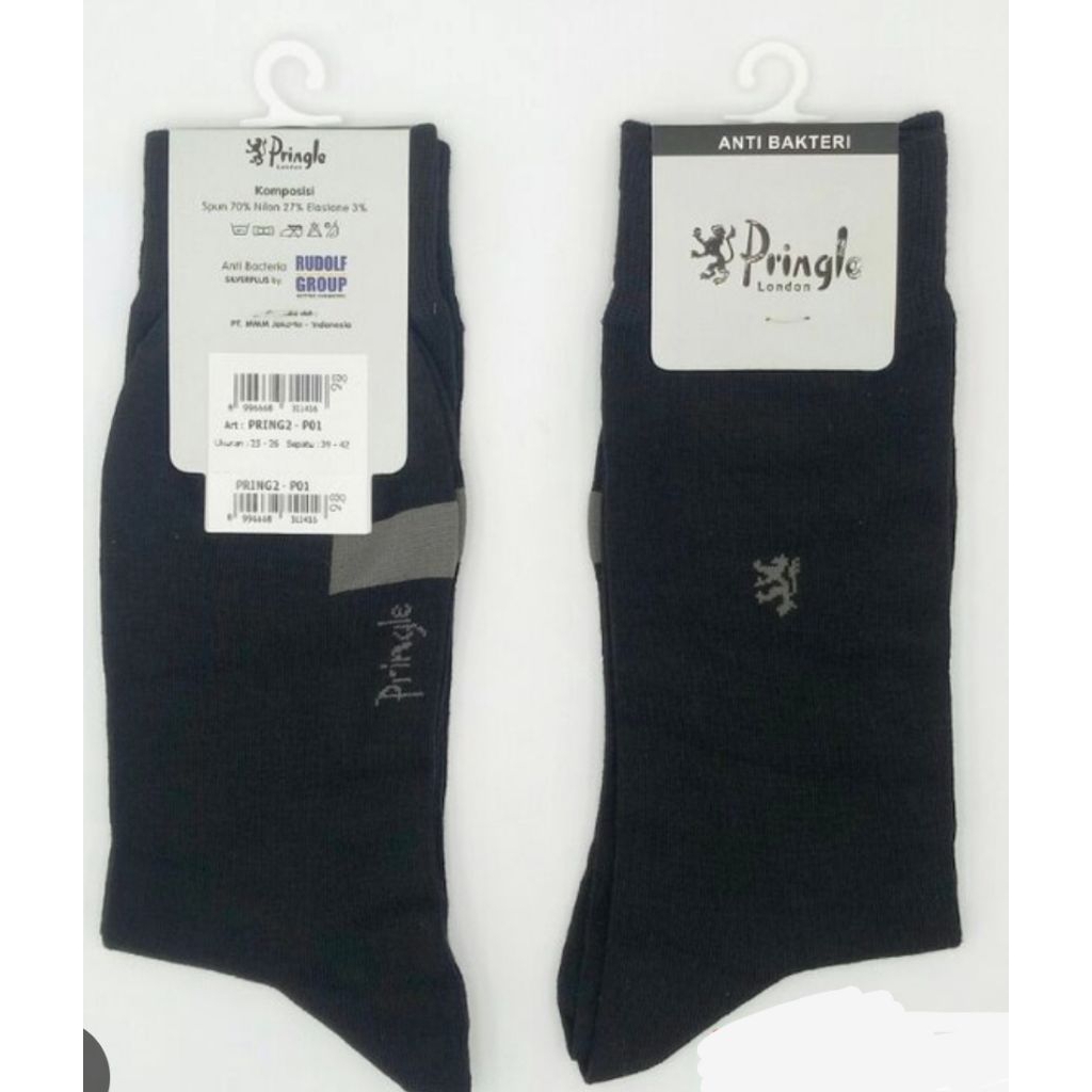 Pringle London Pierre Cardin Kaos Kaki Pria Kasual bisnis