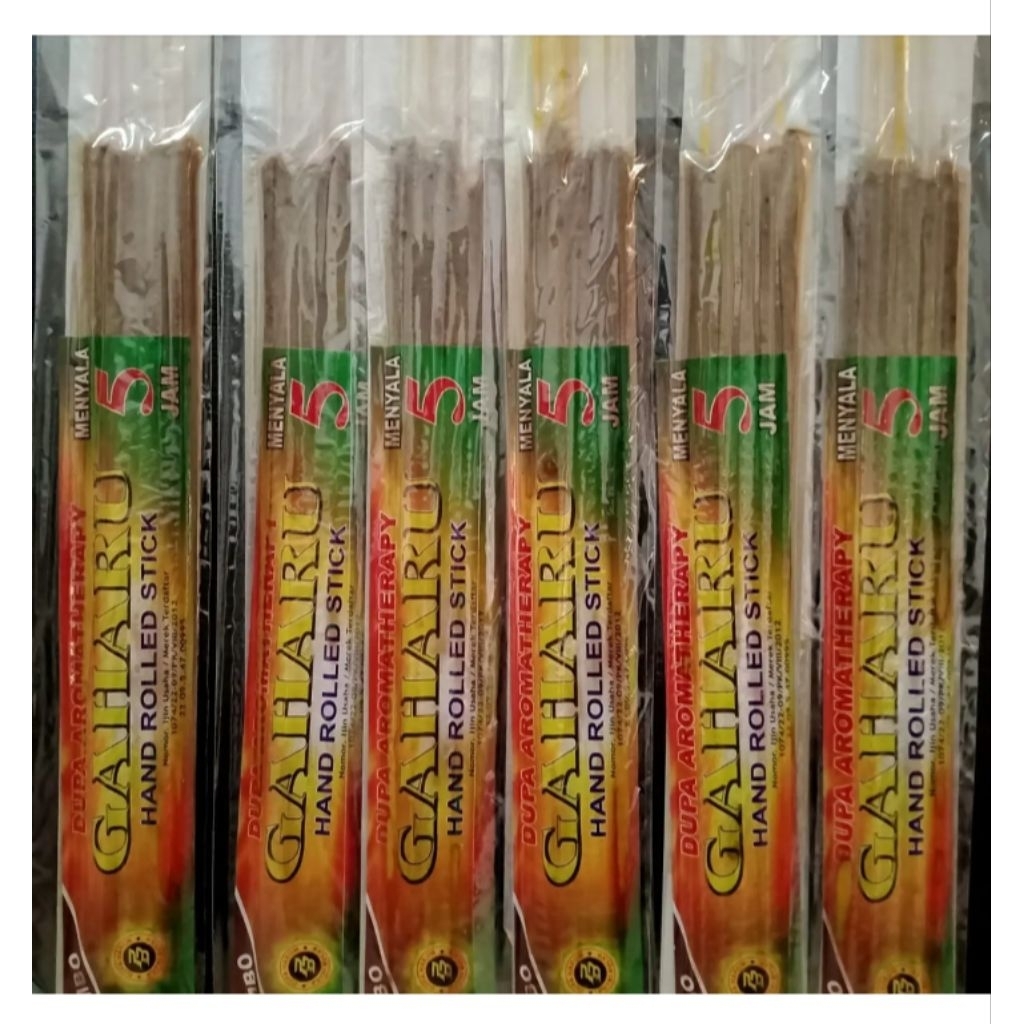 Dupa Harum Aroma Gaharu Menyala 5 Jam Hand Rolled Stick - Dupa Putri Bulan