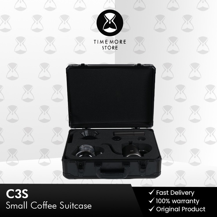 timemore small C3S coffee small suitcase upgrade version / koper set paket kopi manual brew / gift b