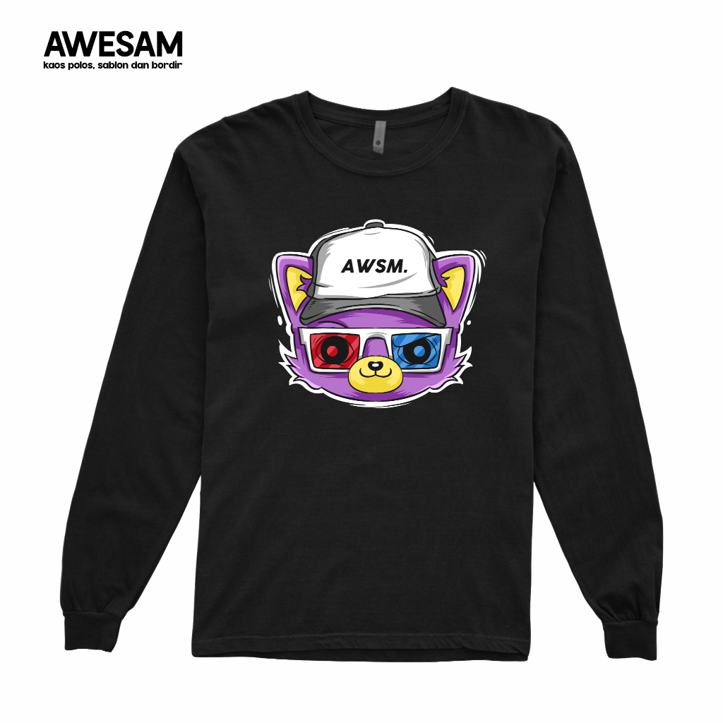 [ TERBARU ] KAOS SABLON AWESAM DISTRO - 008