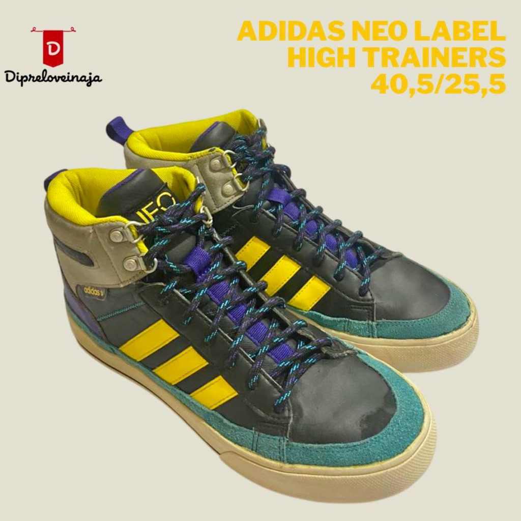 ADIDAS NEO LABEL HIGH TRAINERS PRELOVED DPLA0295