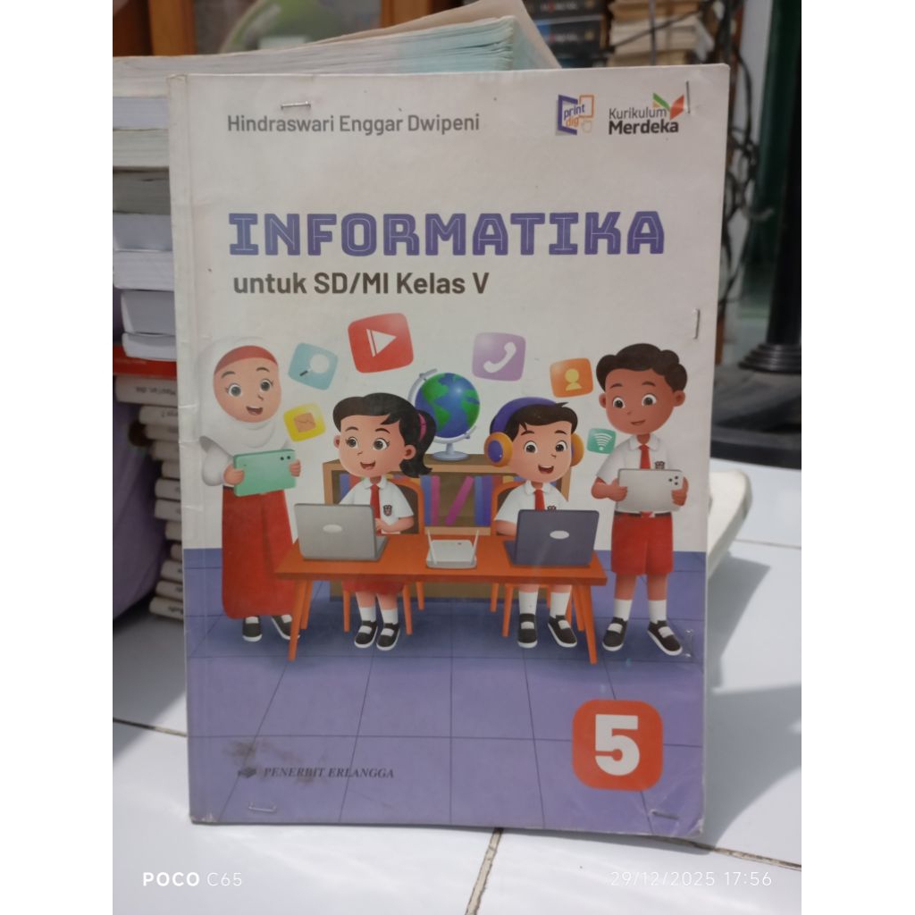 BUKU INFORMATIKA KELAS 5 SD ERLANGGA KURIKULUM MERDEKA