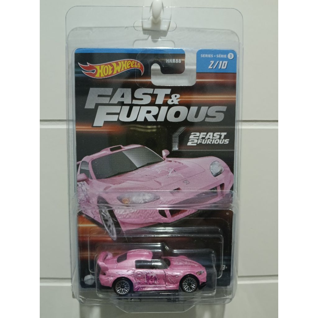 Hotwheels Honda S2000 Suki Pink fast Furious