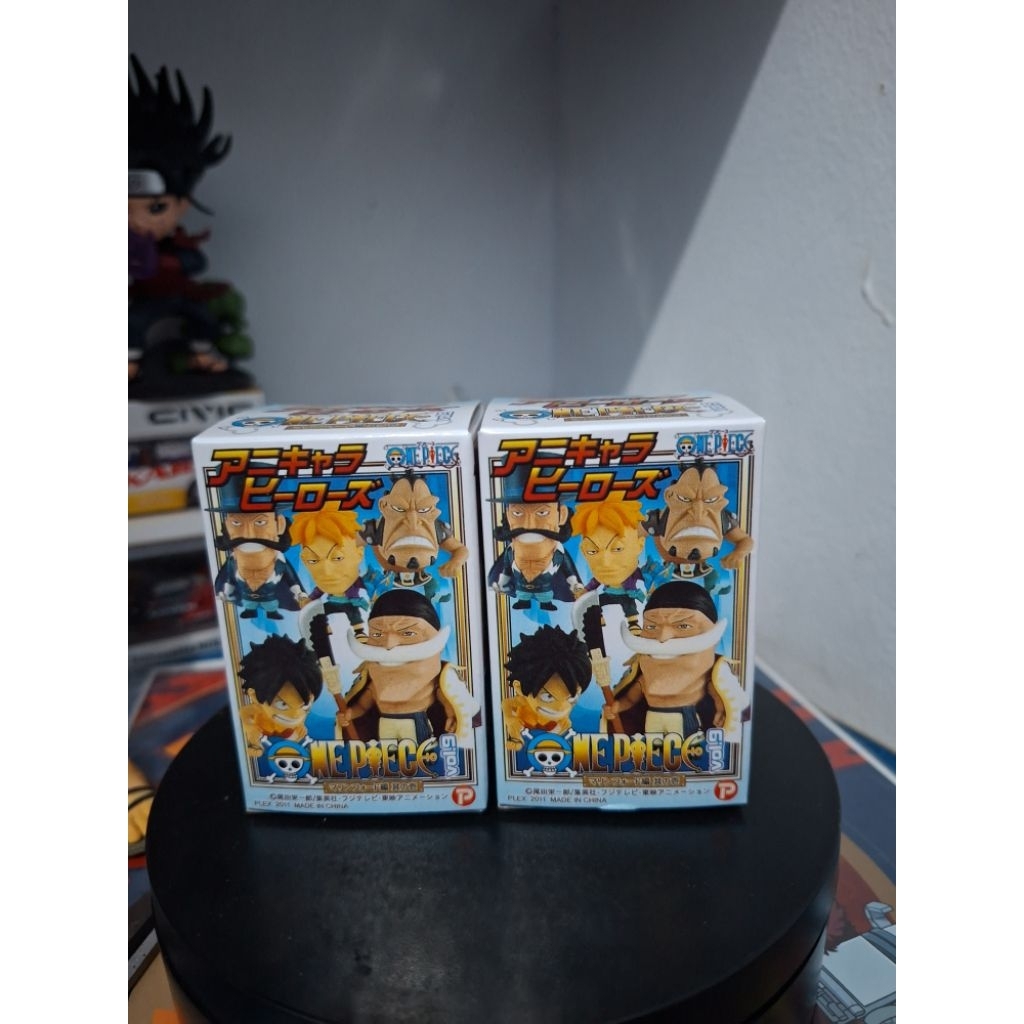 SET 4 FIGURE KUMA,JINBEI,GEKKO MORIA DAN SHIROHIGE