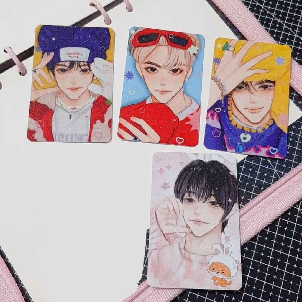 Photocard Pc Glitter Nct Dream Candy Txt Yeonjun Fanart