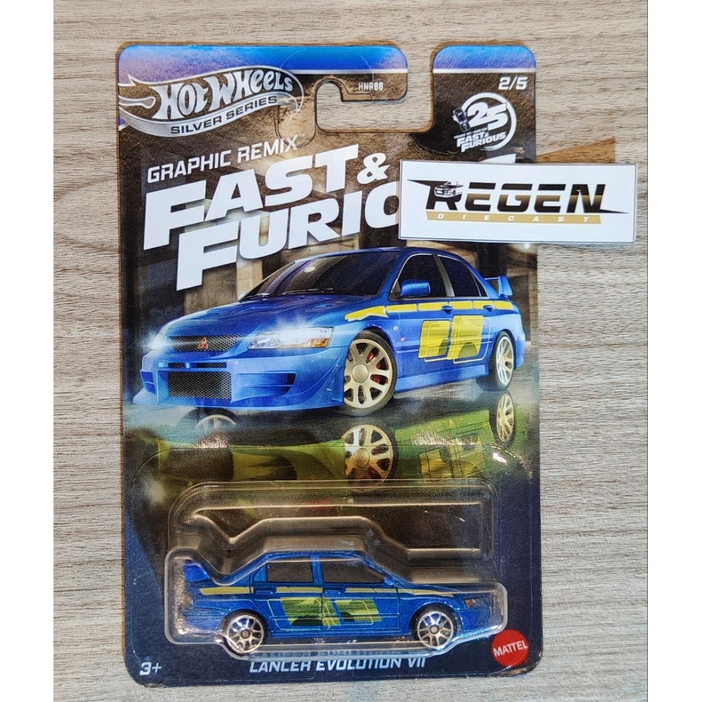 HOT WHEEL LANCER EVOLUTION Vll FAST AND FURIOUS
