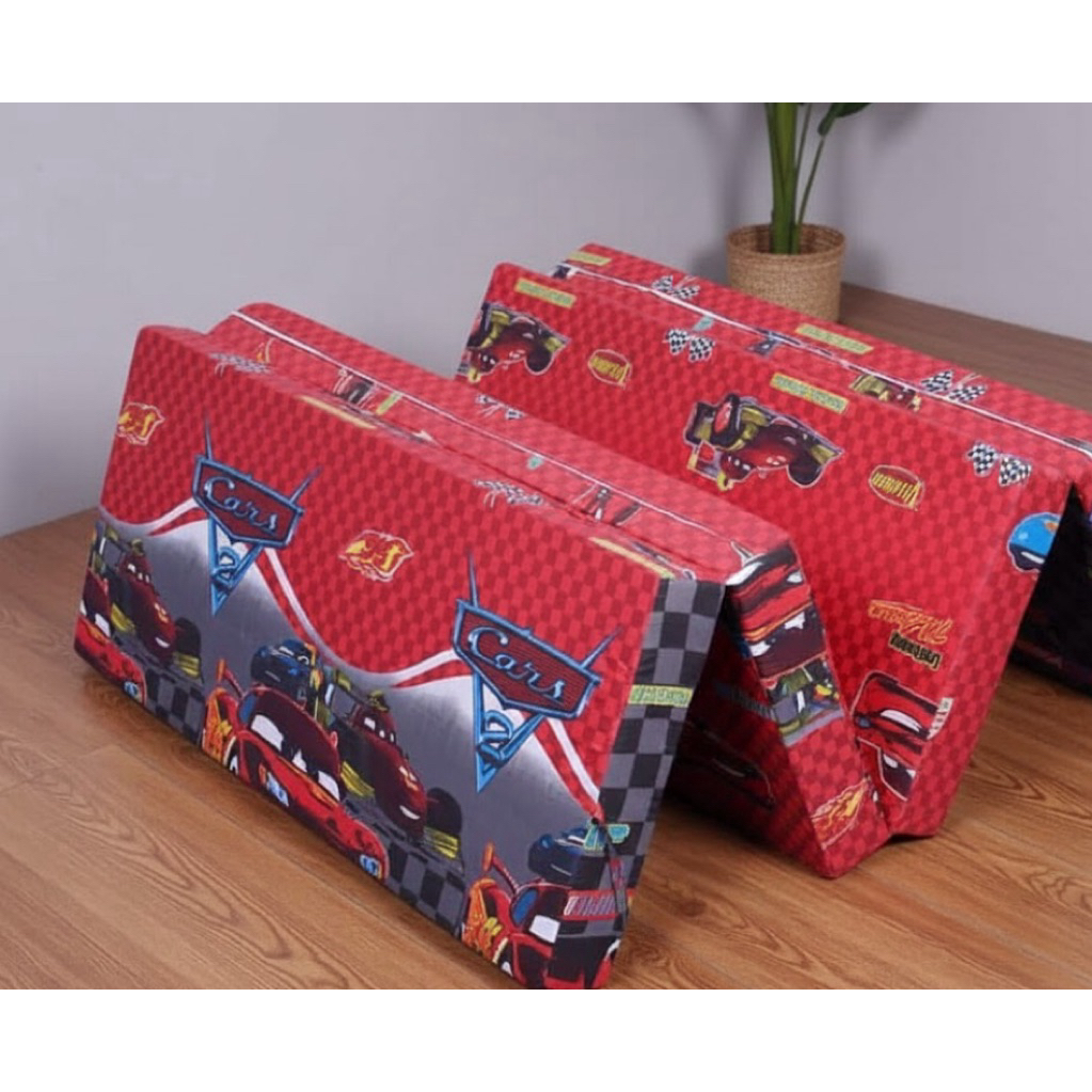 Promo kasur Inoac Lipat Tebal 10 CM. Inoac/kasur Busa lipat 4 Inoac/Garansi.