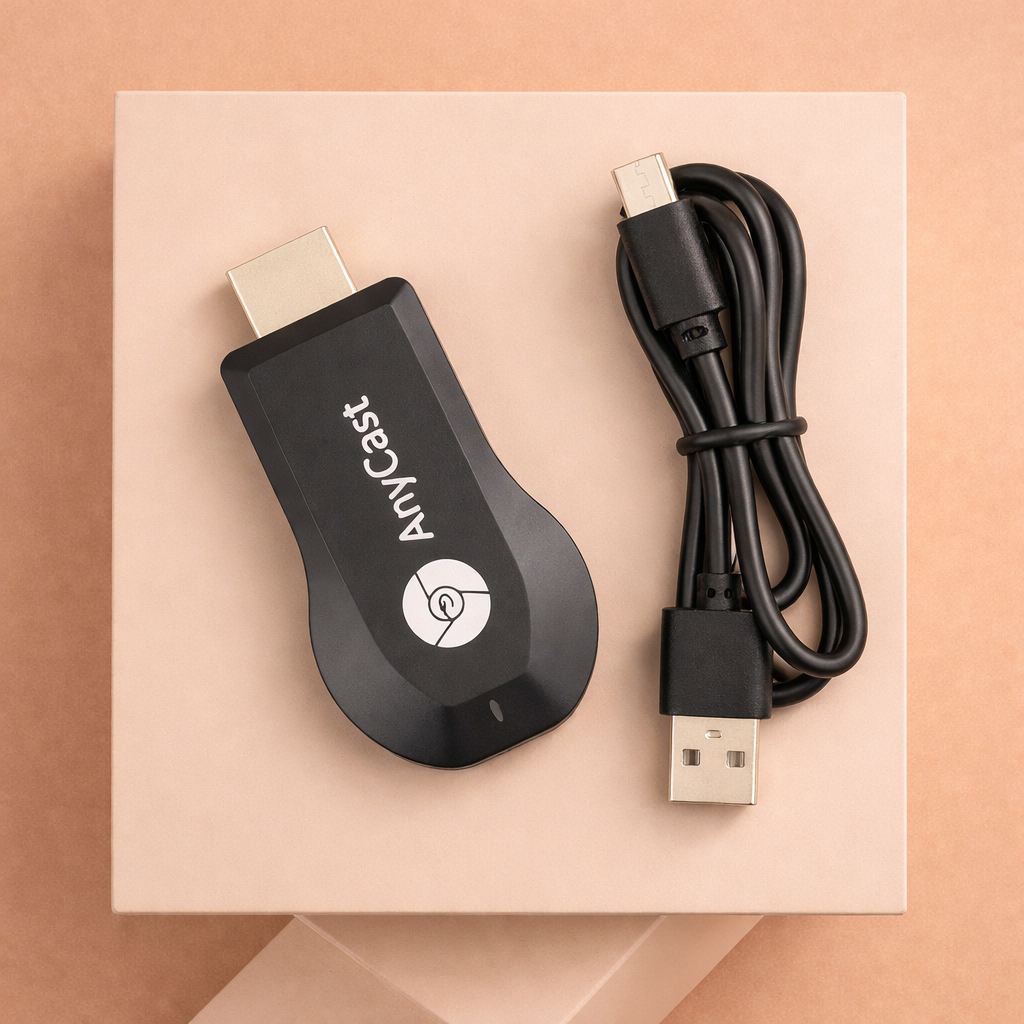 Penghubung Hp Proyektor Ke TV Alat Untuk Nobar Anycast Dongle HDMI Wifi Display Receiver TV Ezcast