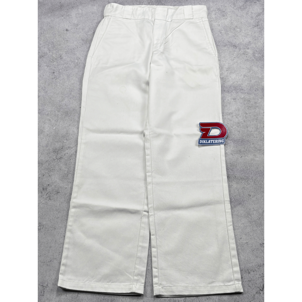 DICKIES - 874 ORIGINAL FIT WORK PANTS WHITE PUTIH SIZE 28x30
