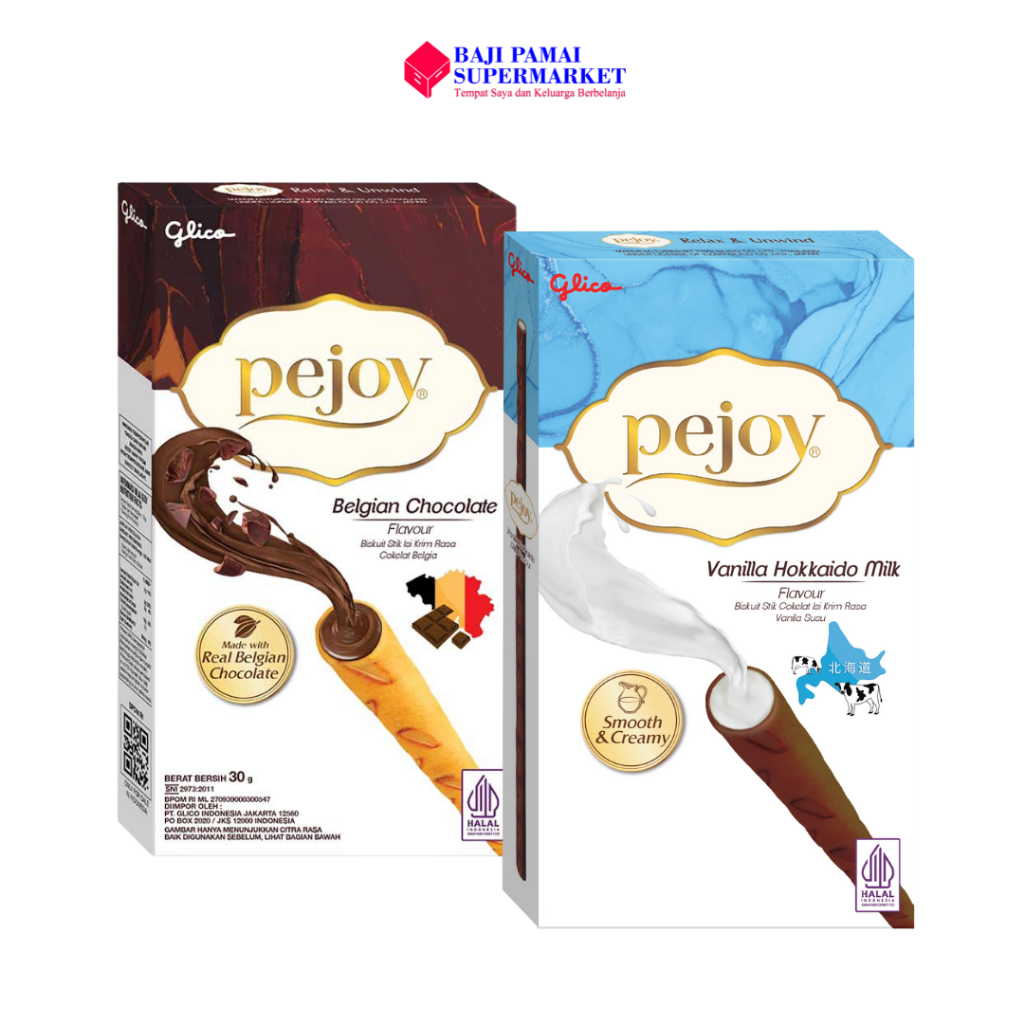Glico Pejoy 30gr / Biskuit Coklat Stik Isi