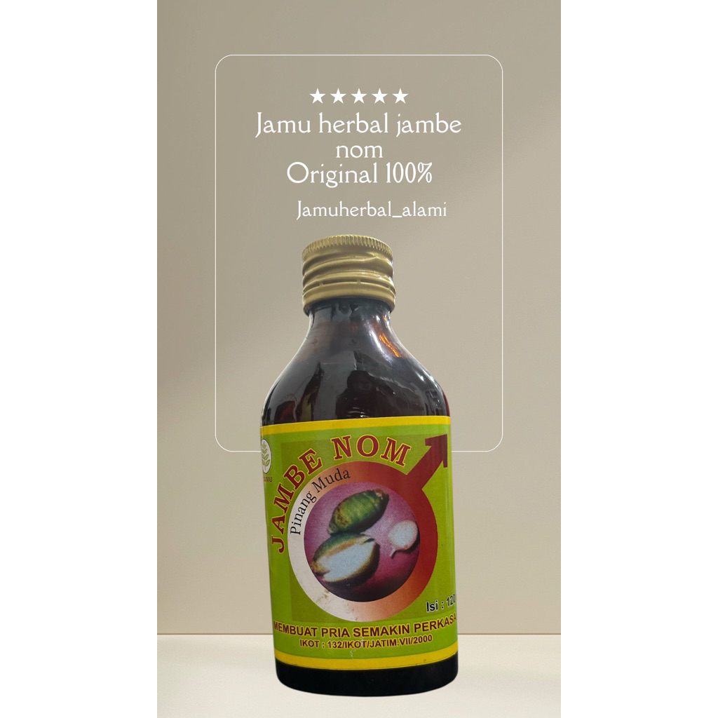 JAMU JAMBE NOM ORIGINAL 100%