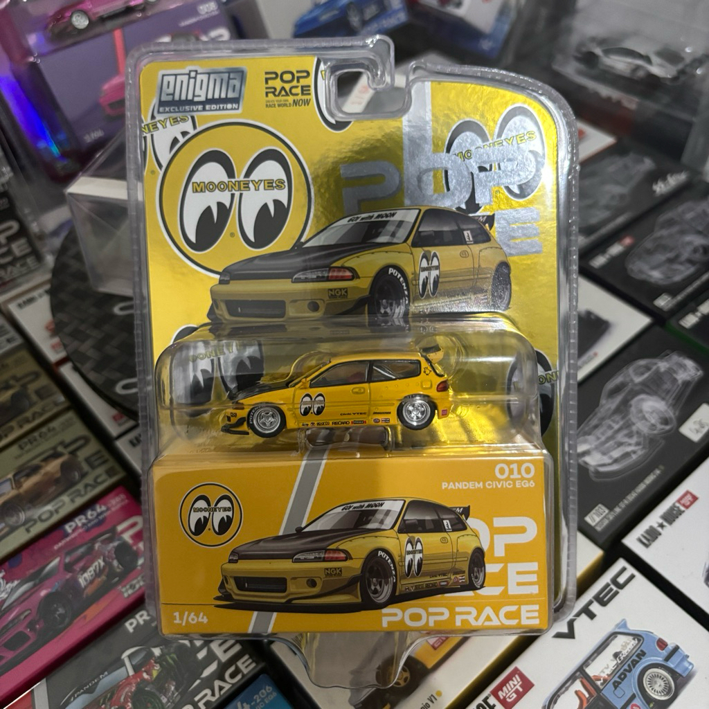 PopRace Pandem Civic EG Mooneyes