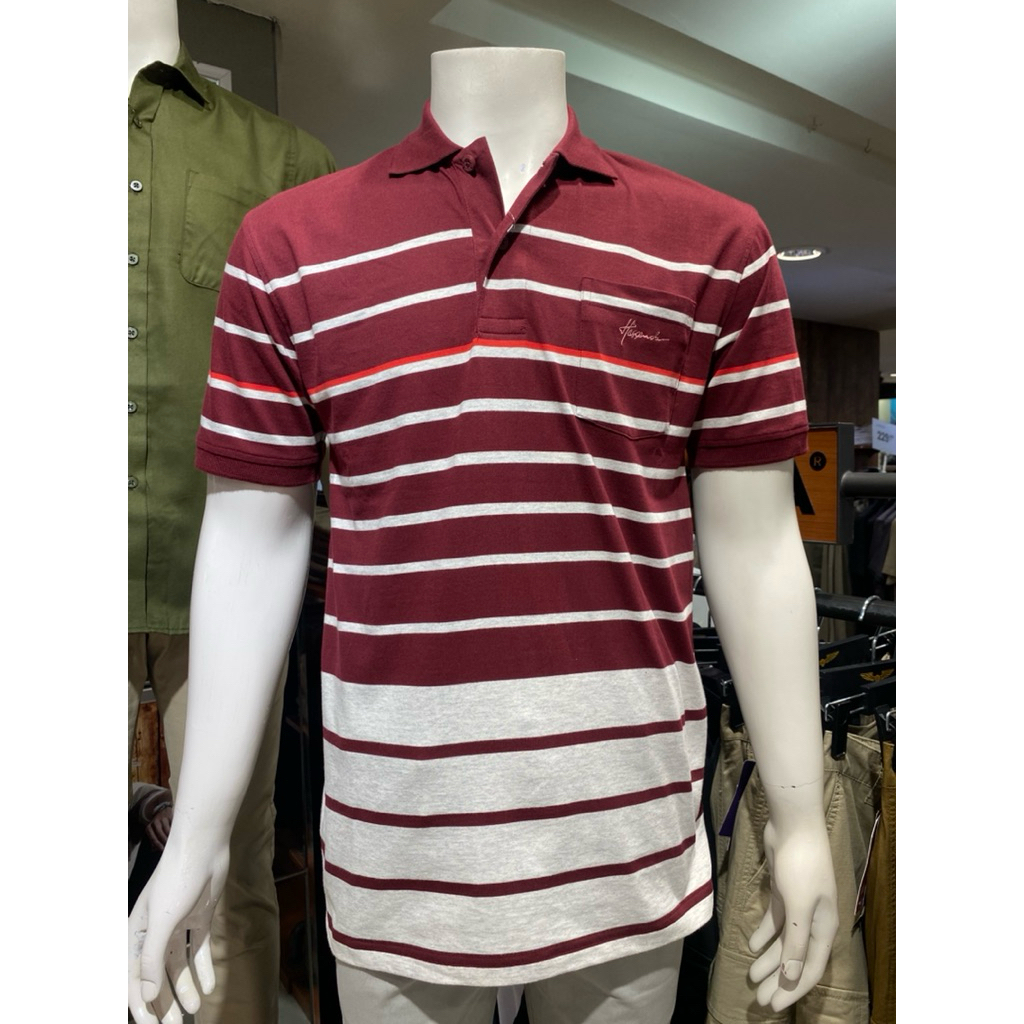 HASSENDA KEMEJA POLO PRIA LENGAN PENDEK 100% EXTRA BIG SIZE ORIGINAL MATAHARI (M-4Xl)