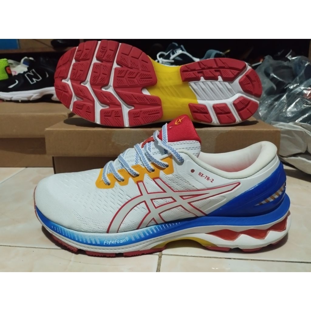 sepatu voli running asics gel kayano 27 size 41 dan 44