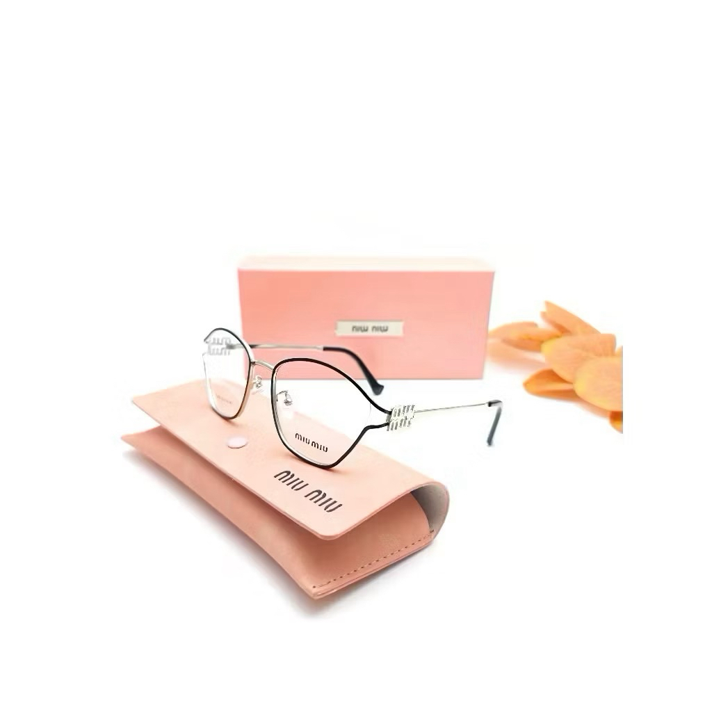 Frame Kacamata Fashion Wanita Model Casual Trendy MIUMIU2425 Lensa Anti Radiasi Gaya Teraru