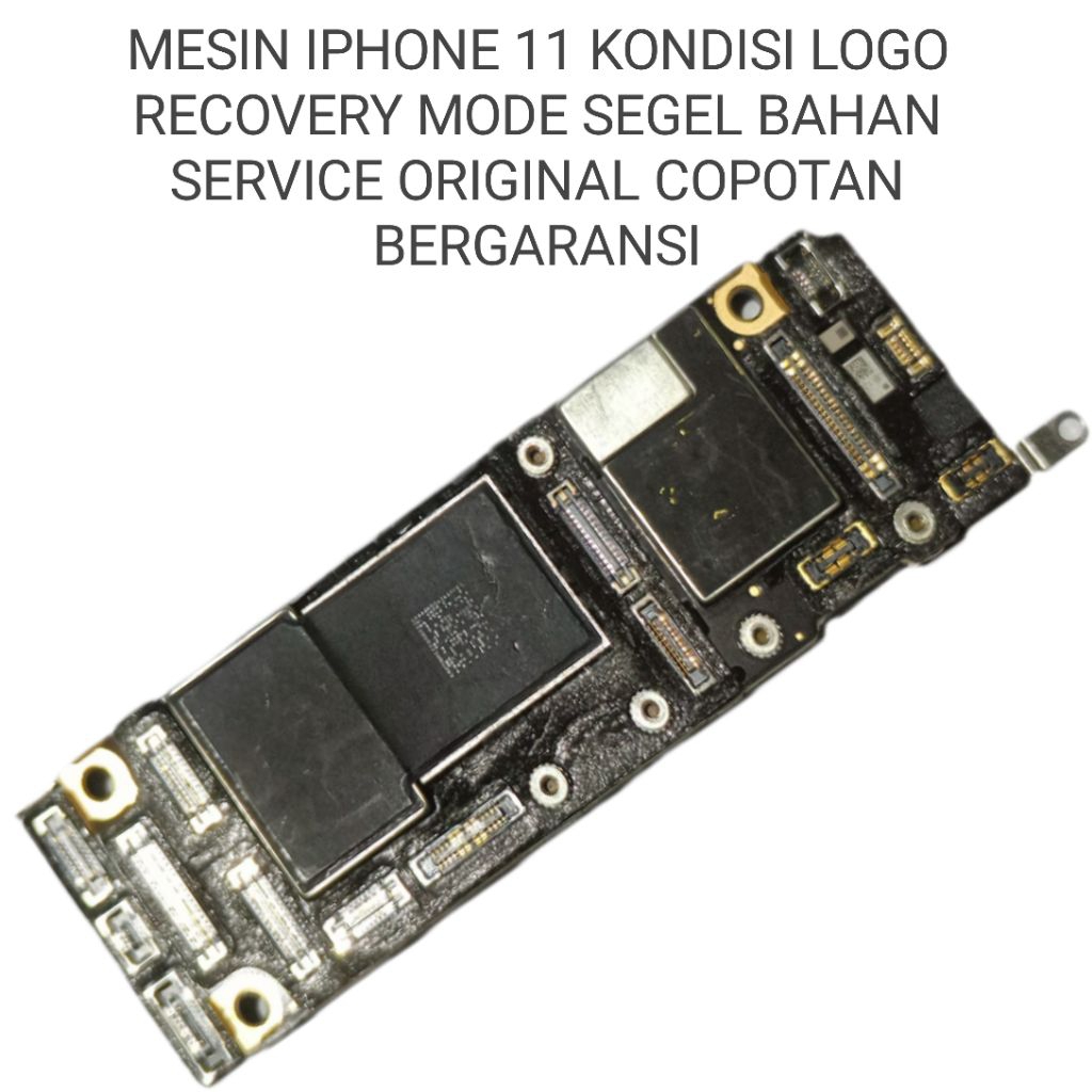 MESIN IPHONE 11 BIASA KONDISI STAG RECOVERY MODE BAHAN SERVICE SEGEL ORIGINAL COPOTAN BERGARANSI