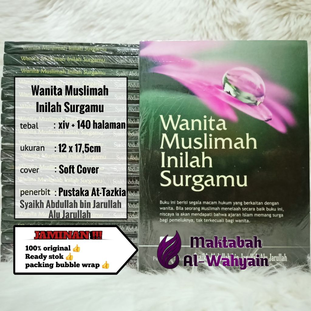 Buku Wanita Muslimah Inilah Surgamu - Terjemah Rasa'il Al-Afrah Lin Nisa Faqath