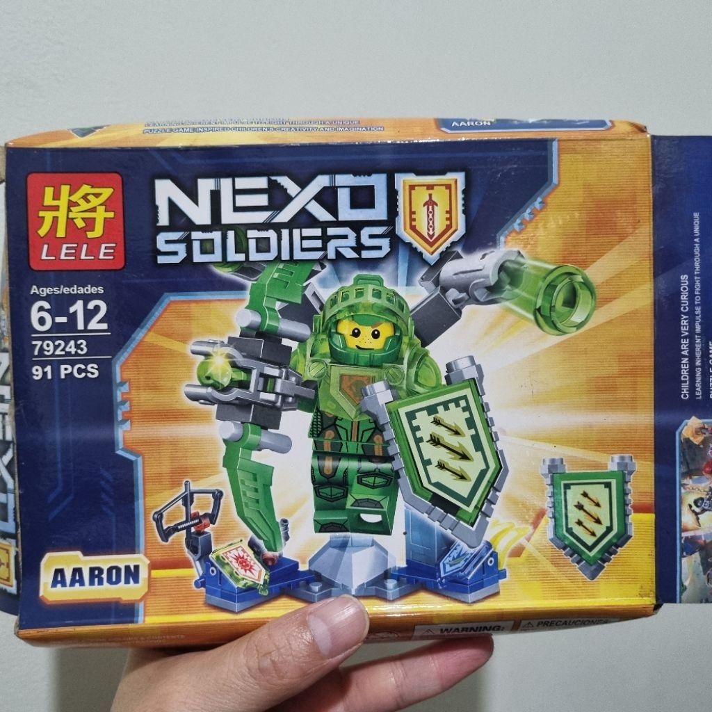 Lele 79243 nexo soldier aaron