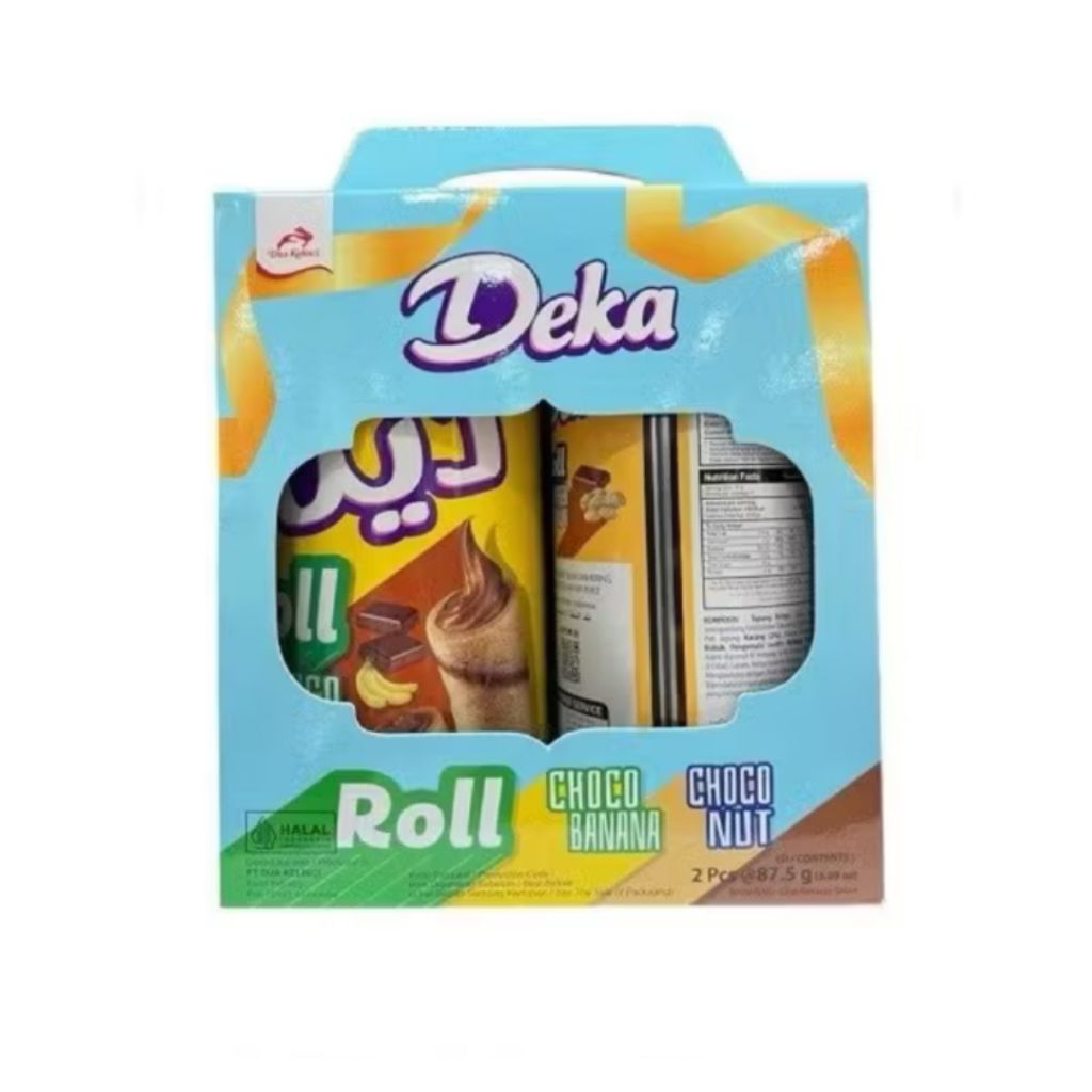 Deka isi 2 Roll 87.5grx2 Kaleng Parcel Lebaran - Deka isi 2 Hampers Lebaran
